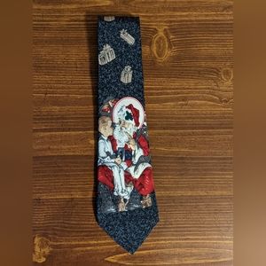 VTG Saturday Evening Post Christmas 🎄 Necktie